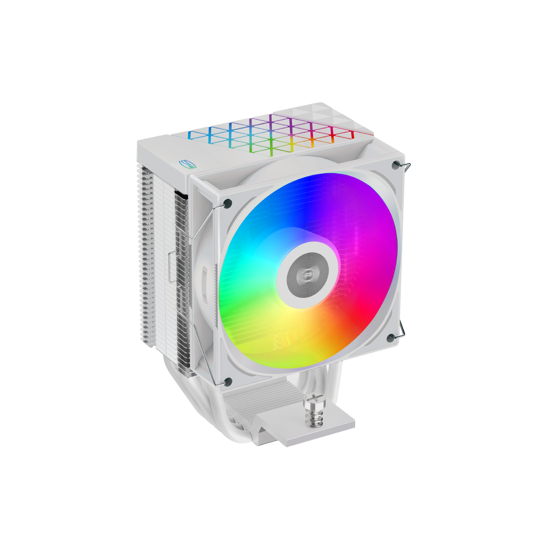 FAN CPU PC COOLER 1FAN H4 ARGB WHITE FAN CPU PC COOLER 1FAN H4 ARGB WHITE
